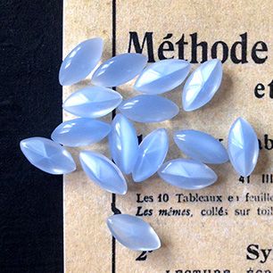 glass rhinestone in blue for jewelry making