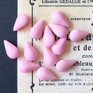 pear-shaped glass rhinestone for jewelry making