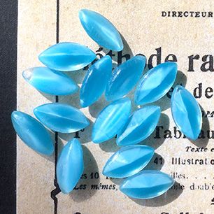 glass rhinestone in blue for jewelry making