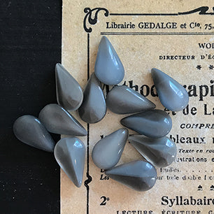 pear-shaped glass rhinestone for jewelry making