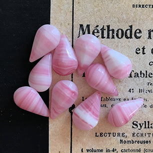 pear-shaped glass rhinestone for jewelry making