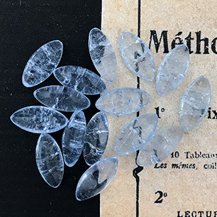 glass rhinestone in blue for jewelry making