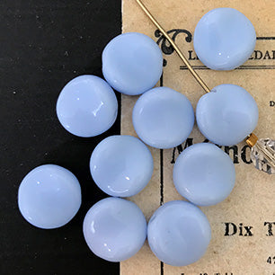 Vintage Blue Glass Bead 10mm VP-4426