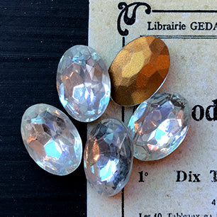 glass rhinestone in crystal for jewelry making