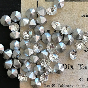 glass rhinestone in crystal for jewelry making