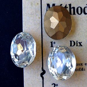 glass rhinestone in crystal for jewelry making