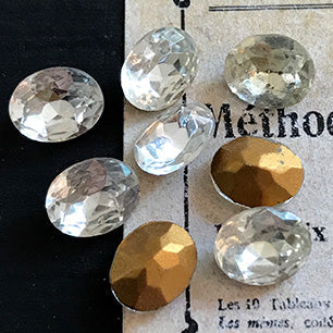 glass rhinestone in crystal for jewelry making