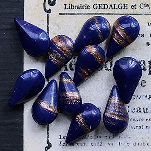 pear-shaped glass rhinestone for jewelry making