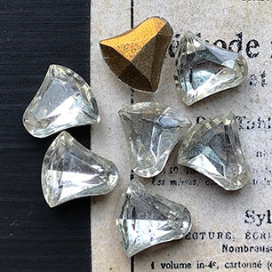 glass rhinestone in crystal for jewelry making