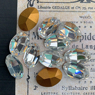 glass rhinestone in crystal for jewelry making