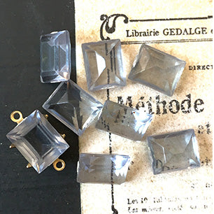 glass rhinestone in blue for jewelry making