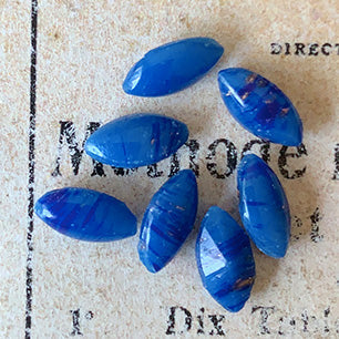 glass rhinestone in blue for jewelry making