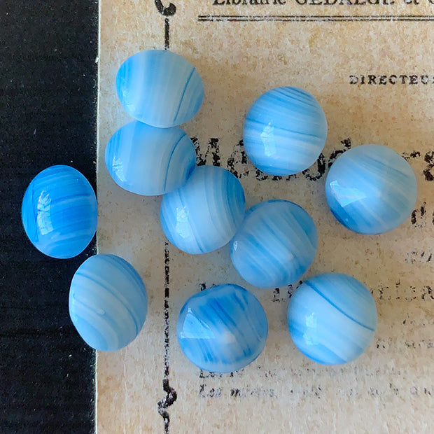 glass rhinestone in blue for jewelry making