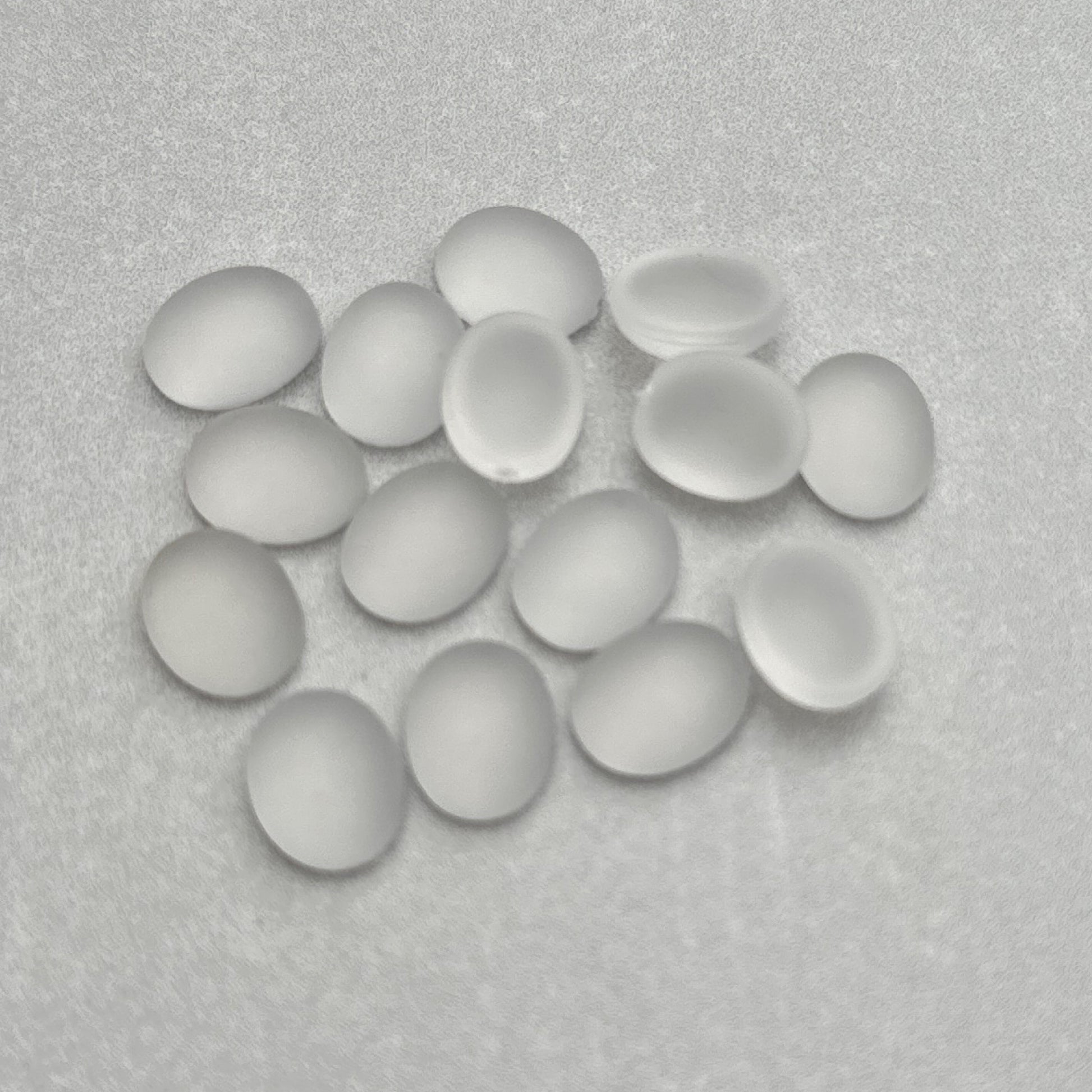 glass cabochon in crystal for jewelry making