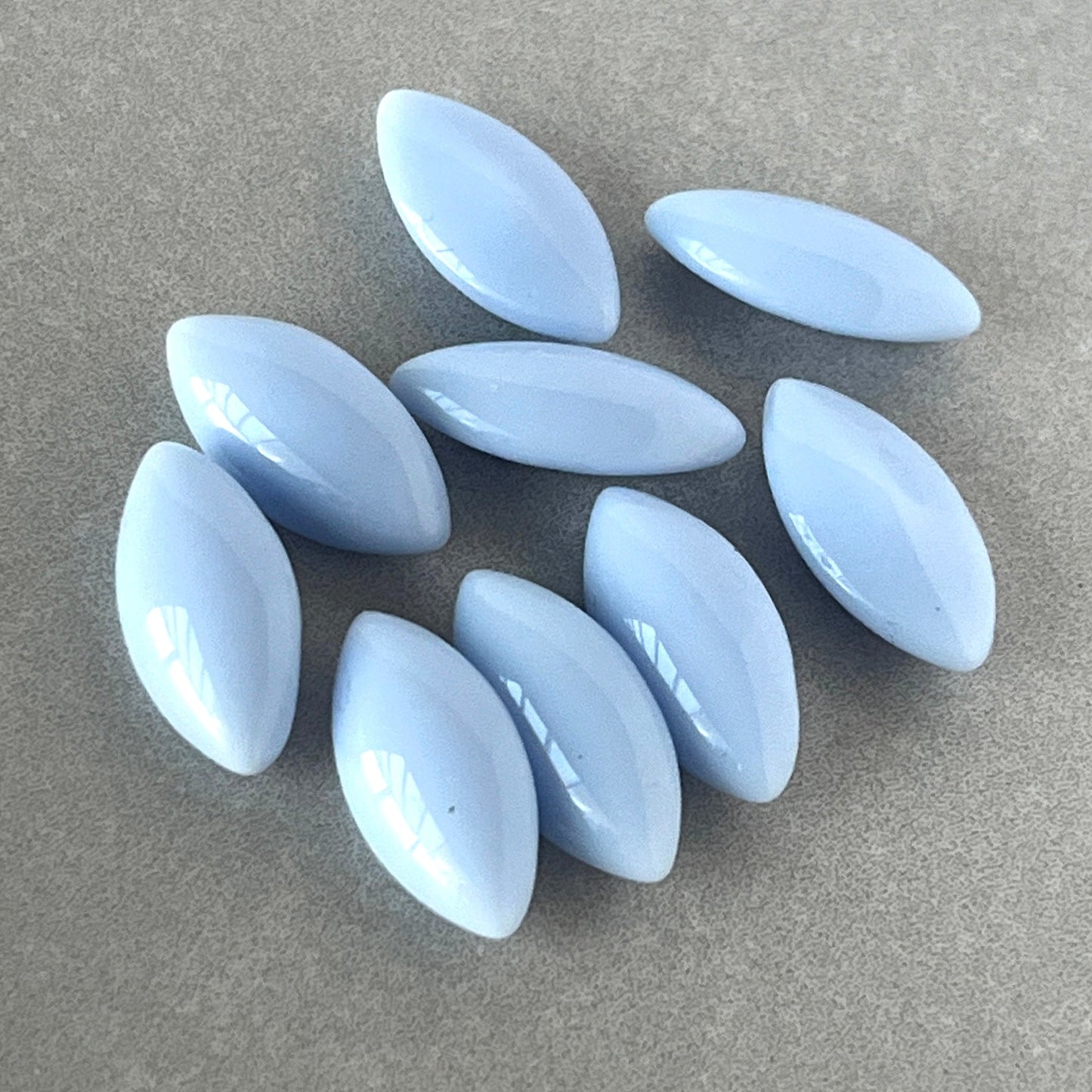 glass rhinestone in blue for jewelry making