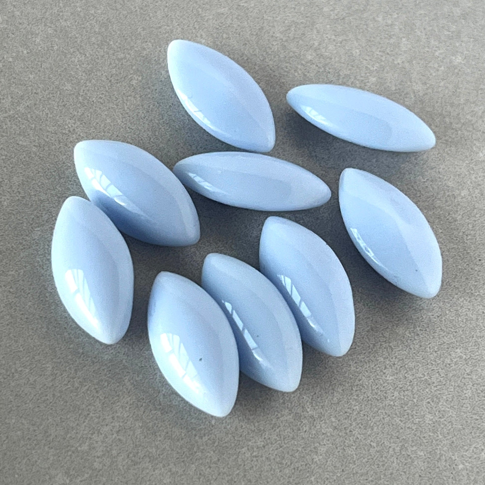 glass rhinestone in blue for jewelry making