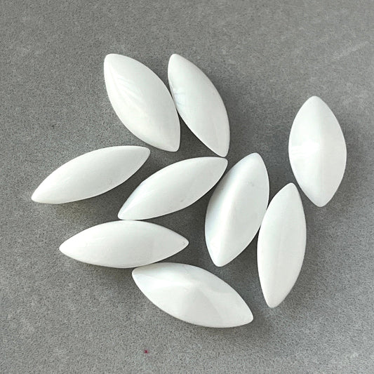 glass rhinestone in white for jewelry making