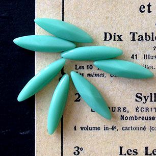 glass rhinestone in green for jewelry making