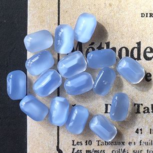 glass rhinestone in blue for jewelry making