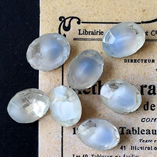 glass rhinestone in blue for jewelry making