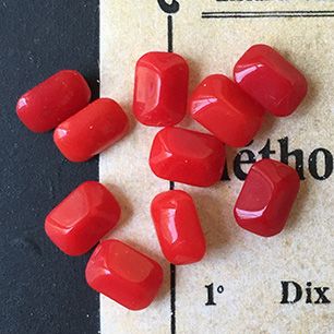 glass rhinestone in red for jewelry making