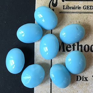 glass rhinestone in blue for jewelry making