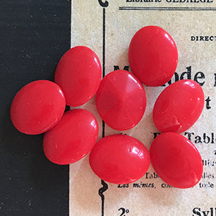 glass rhinestone in red for jewelry making