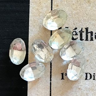 glass rhinestone in crystal for jewelry making