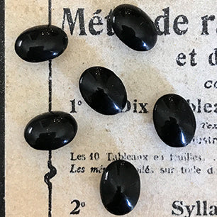 glass rhinestone in black for jewelry making