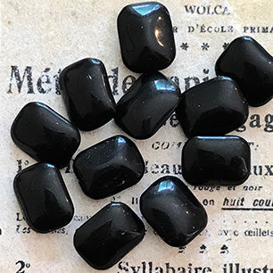 glass rhinestone in black for jewelry making