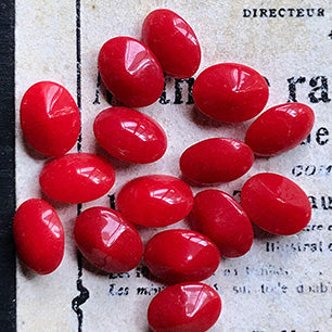 glass rhinestone in red for jewelry making