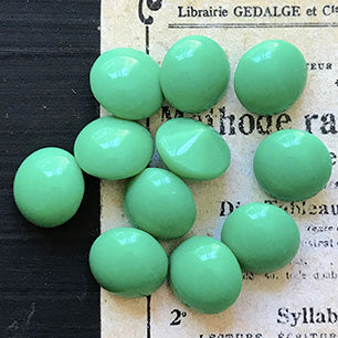 glass rhinestone in green for jewelry making