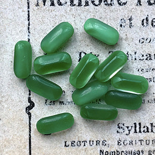 glass rhinestone in green for jewelry making