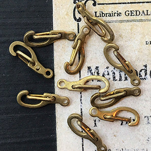 raw brass stamping finding for jewelry making