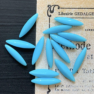 glass rhinestone in blue for jewelry making