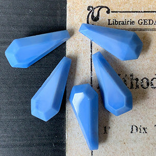 glass rhinestone in blue for jewelry making