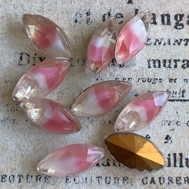 glass rhinestone in white for jewelry making