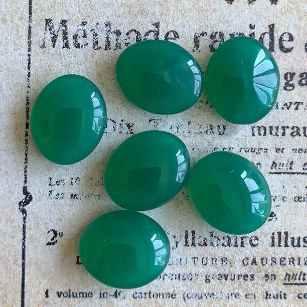 glass rhinestone in green for jewelry making