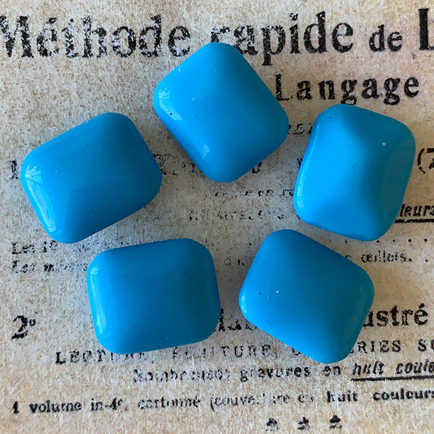 glass rhinestone in blue for jewelry making