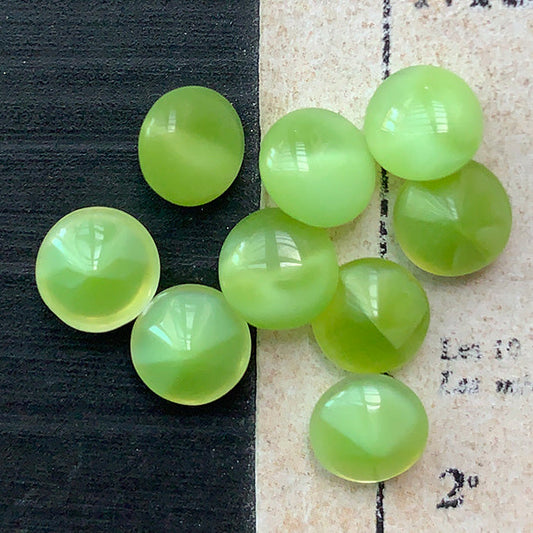 glass rhinestone in green for jewelry making
