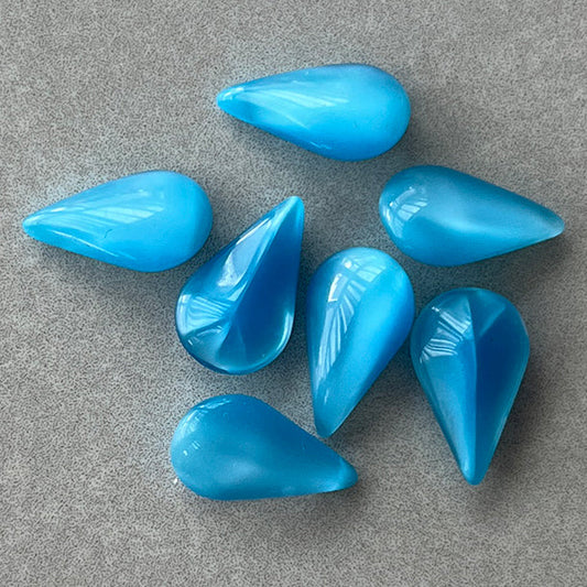 pear-shaped glass rhinestone for jewelry making