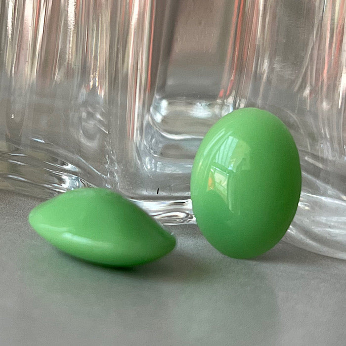 glass rhinestone in green for jewelry making