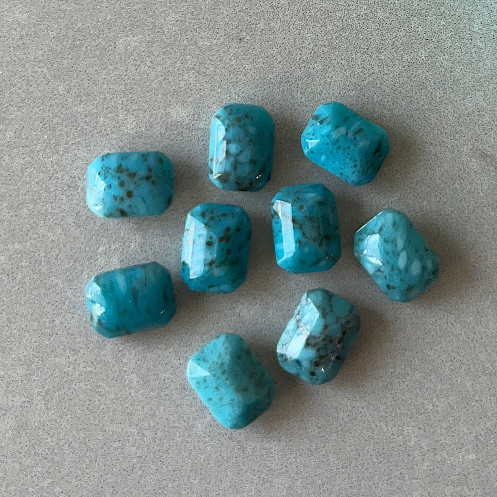 glass rhinestone in turquoise for jewelry making