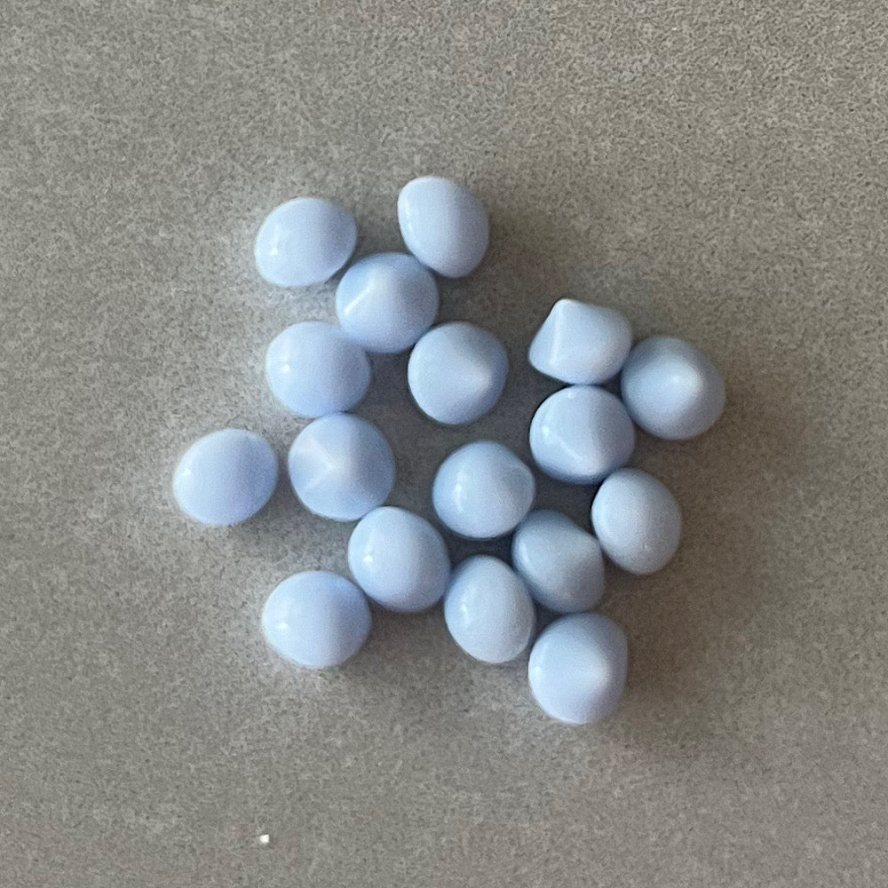 glass rhinestone in blue for jewelry making