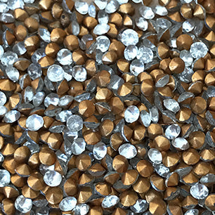 glass rhinestone in crystal for jewelry making