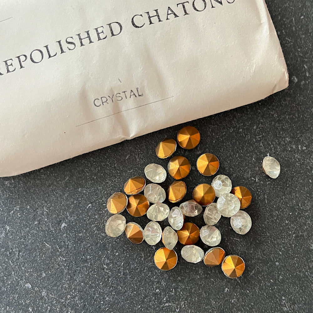 glass rhinestone in crystal for jewelry making